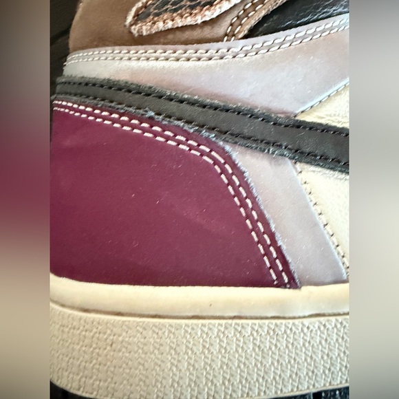 Nike Air Jordan 1 Retro High OG Hand Crafted Black Brown (Men's) size 11 - Picture 3 of 11